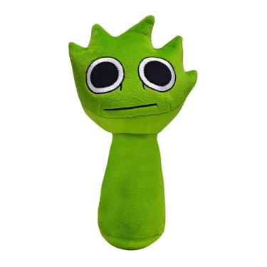 Imagem de Almofada Sprunki de pelúcia recheada para fãs de jogos de terror de 25 cm