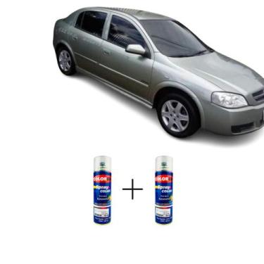 Imagem de SPRAY AUTOMOTIVO Cinza Argos GM + SPRAY VERNIZ 300ML - Sherwin William