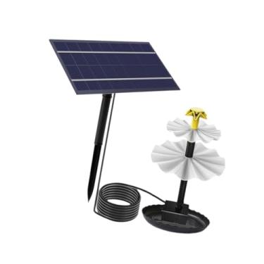 Imagem de Baoblaze Banho de pássaro solar fonte de água solar kit de bomba de água de água polivalente Bomba de água para banheira de banho piscina de jardim do jardim, 4w