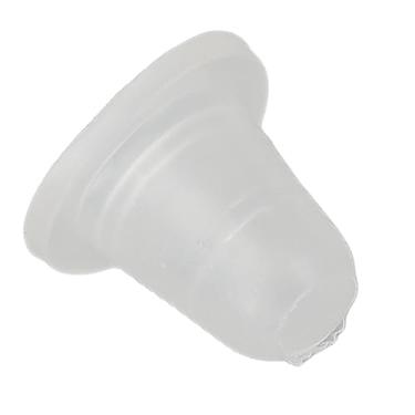 Imagem de 100 Xícaras de Pigmentos de Tatuagem Copos de Tinta de Tatuagem Studio Transparente Higiênico de Silicone (S (95 x 150 x 1,2 mm / 3,74 x 5,91 x 0,05in))