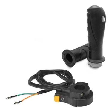 Imagem de Punho Manopla Acelerador Bicicleta Motorizada C Interruptor - NoBrand