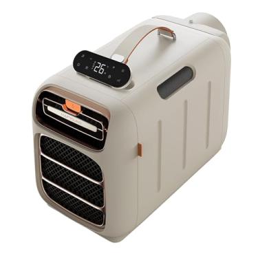 Imagem de Ar condicionado portátil de 5000 BTU, painel de toque, 3 velocidades de vento ajustáveis, resfriamento/aquecimento, desumidificador integrado, Não é necessária drenagem, com alça