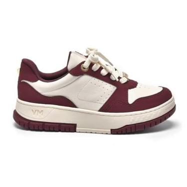 Imagem de Tênis Feminino Via Marte Sneaker Casual Vinho 36