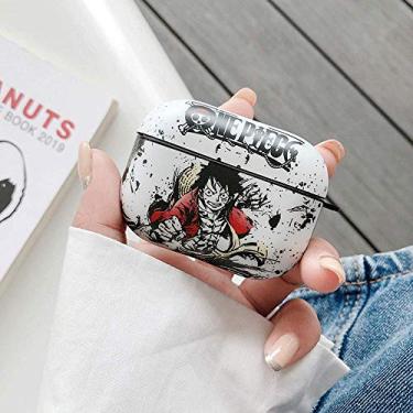 Imagem de Bonici Capa protetora para AirPods Pro/3, peça única, desenho chinês, branco, preto, silicone macio, borracha TPU, capa para fone de ouvido sem fio, padrão 3
