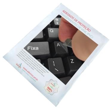 Imagem de Adesivos Transparentes De Proteção 14x14 mm para Teclado PC, Notebook