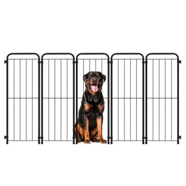 Imagem de Cercado Grande Cachorro Caes Pet Grade 5 Modulos 98x176cm - Utility, P