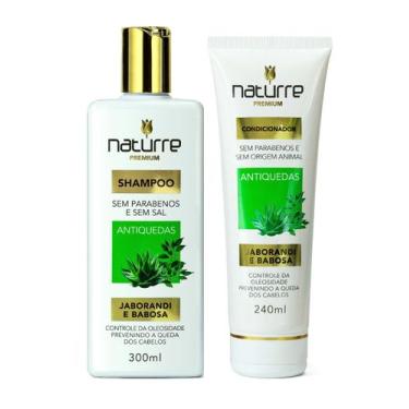 Imagem de Kit Jaborandi Babosa Naturrê  Shampoo e Condicionado - NATURRE