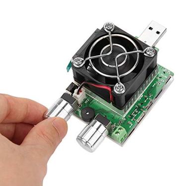 Imagem de Testador de Capacidade de Bateria Eletrônica Ajustável USB Com Exibição LCD para Testar Corrente do Banco de Energia ou Cabo USB