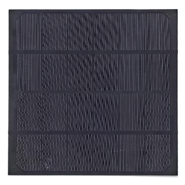 Imagem de Mini 6V 4,5W Painel solar Monocristalino Carregador de células solares Monocristalina Um painel fotovoltaico de grau Energia portátil eficiente de energia solar DIY Carregador de