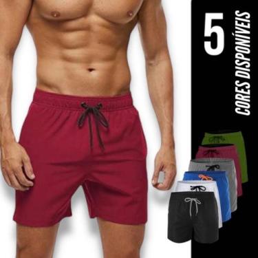 Imagem de 1 Short Bermuda Tactel Academia Praia Treino Corrida Masculina TRAININ