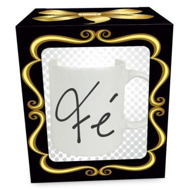 Imagem de Caneca Evangélica Branca Sortida 320mL - Cerâmica Regina