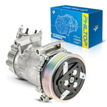 Imagem de PHILTOP Compressor AC compatível com Cooper 1.5/1.6/2.0L 2007-2016, Cooper Countryman 2011-2016, Cooper Paceman 2013-2016, compressor de ar condicionado