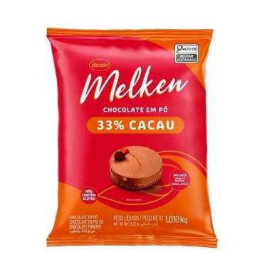 Imagem de Chocolate em Pó 33% Cacau 1,05kg Melken - Harald