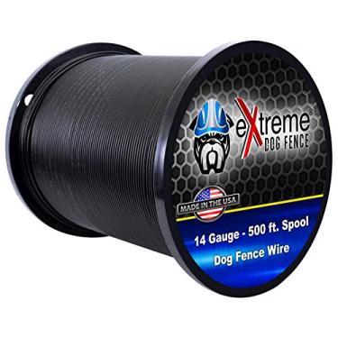 Imagem de Extreme Dog Fence Arame De Cerca Subterrânea Universalmente Compatível - 500 Pés De Arame De Cerca Para Cães Calibre 14 Para Todos Os Modelos De Sistemas De Cerca Elétrica Para Cães No Solo