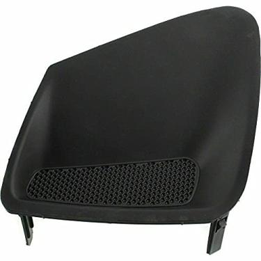 Imagem de DAT AUTO PARTS Substituição do furo de neblina do lado do passageiro dianteiro direito para Toyota Corolla 2011-2013 para uso sem faróis de neblina preto texturizado TO1039141 8148102200