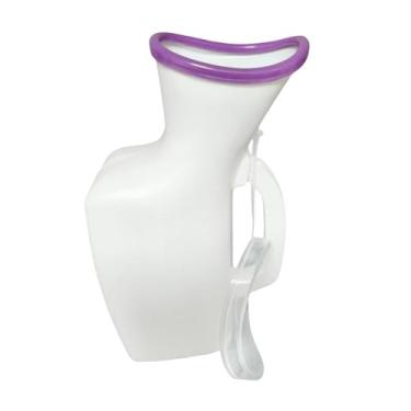 Imagem de Dynwave Garrafa para homens e mulheres, funil portátil, 1000ml, mictório feminino para incontinência hospitalar, carro, atividades ao ar livre