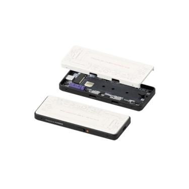 Imagem de Hagibis Gabinete Ssd M.2 Nvme, Proteção Contra Gravação Usb C 3.2 Gen2 10 Gbps Para Hd Externo Com Pd De 100 W, 2.0, Supercapacitor Iphone 16, 15 Pro Max E Macbook (Branco Preto)