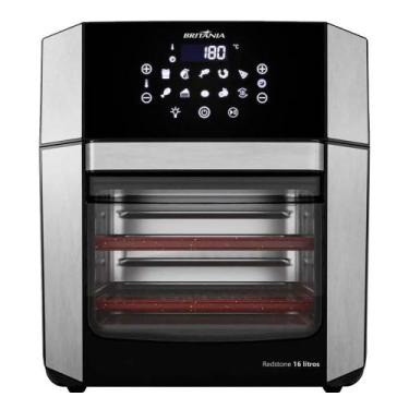 Imagem de Fritadeira Air Fryer Britânia Oven BAF16A 4 Em 1 - Revestimento Antiad