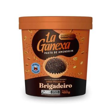 Imagem de Pasta de amendoim mousse brigadeiro 450g laganexa
