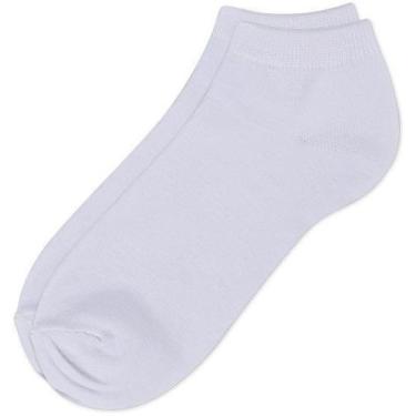 Imagem de Kit c/ 6 Meia Masculina Adulto Sapatilha Branca Artbrun, 38 a 42
