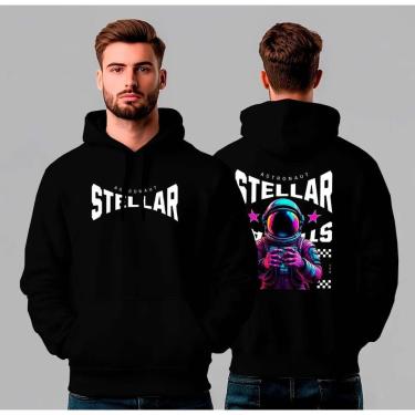 Imagem de Moletom Canguru Estampado Stellar Astronaut REF1500-Masculino