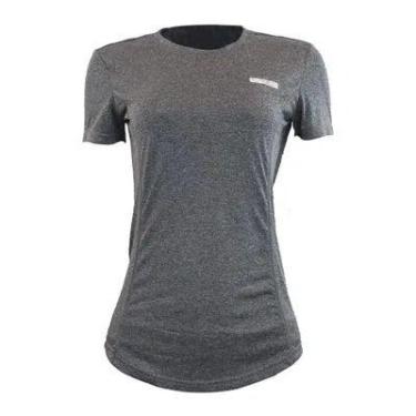 Imagem de Camiseta feminina manga curta Azteq Air para atividade esportiva, teci