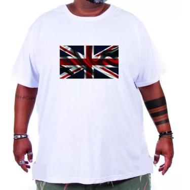 Imagem de Camiseta Plus Size Masculina Estampa Bandeira - G1 ao G4 - Az Store, B