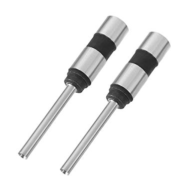 Imagem de Utoolmart 3 mm x 70 mm a 4,5 mm x 70 mm Haste reta Perfuradora de papel vazada Broca de broca Tipo de trava de haste reta Etiqueta de papel Perfurada 1/2 peça, UT190919Z-0021, 2pcs, Straight shank 4mm