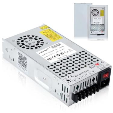 Imagem de BOSYTRO Fonte De Alimentação Comutada Cc 24 V, 25 A E 600 W Com Porta Saída Atualizada, Transformadores Universais Ca 110 V/220 V (Smps), Para Impressora 3D, Sistema Segurança Câmera Cctv (Sem Fio)