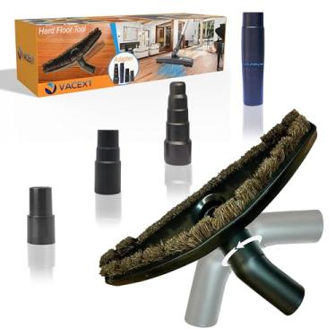 Imagem de Acessório de crina de cavalo para pisos de madeira e azulejo e adaptador de mangueira de vácuo compatível com a maioria dos acessórios de aspiradores de pó - Adaptador de aspirador de pó para pequenas