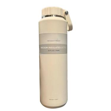 Imagem de Garrafa Térmica de Água | Frasco De Caminhada Em Aço Inoxidável,710ml Garrafa Para Bebidas Frias À Prova De Vazamentos Para Crianças Adultos Ginásio Esportes Ar Livre Acampamento Ciclismo E