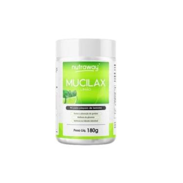 Imagem de Psyllium Plantago Fibras Soluvel Em Pó Mucilax 180Gr Limão - Nutrawhay