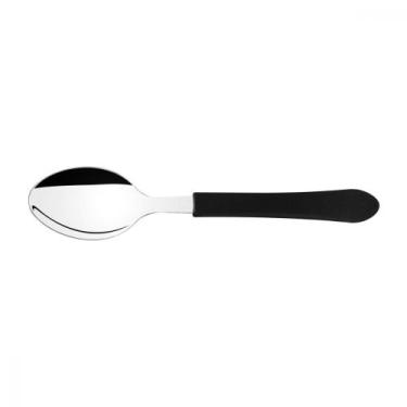 Imagem de Colher de mesa Leme Inox Preta Tramontina