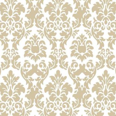 Imagem de Papel de Parede Adesivo Arabesco Bege - 062 - Multimpressão