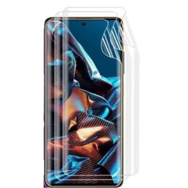 Imagem de Película Gel Hidrogel Frontal Compatível Para Xiaomi Mi Poco X5 5G - S