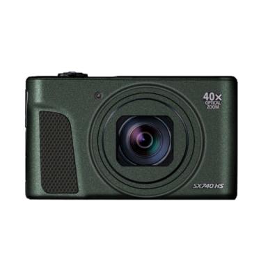 Imagem de SX740HS Película de vinil antirriscos para câmera Canon PowerShot SX740 HS 40x adesivo de acessórios de fotografia de desenho animado (verde turquesa)