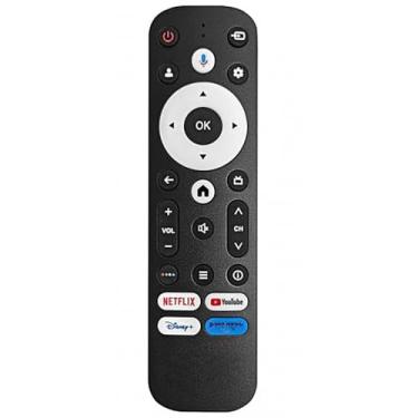 Imagem de XINFUTE Novo ajuste para controle remoto de voz EKO 2E 55 polegadas 55A07K Android LCD LED TV Bluetooth