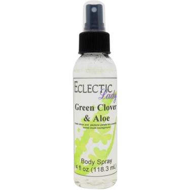 Imagem de Spray corporal Eclectic Lady Green Clover and Aloe 120 ml para mulhere