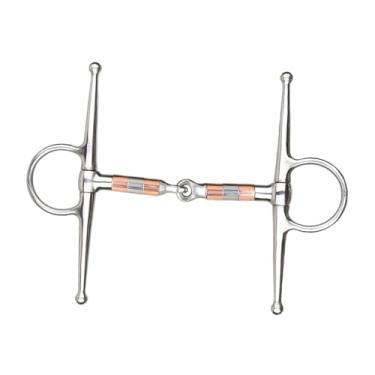 Imagem de Aymzbd Freio de Treinamento para Cavalos, Equipamento Resistente Ao Desgaste para Arreios, Rolos de Cobre, Freio de Cavalo para Esportes Ao Ar Livre, Ferrame