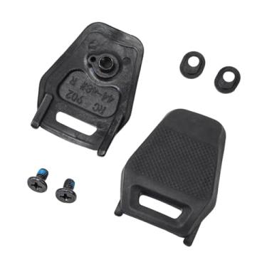 Imagem de IEUDNS 2 peças de protetores de calcanhar para sapatos de ciclismo, parafusos e juntas de reposição antiderrapantes para manutenção para RC900, eventos de, Style F