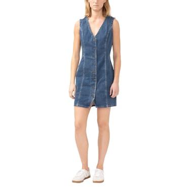Imagem de Silver Jeans Co. Minivestido jeans feminino, Indie, PP