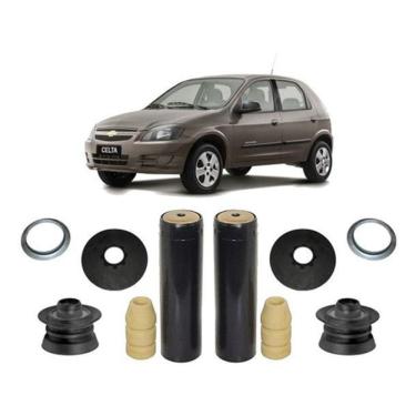 Imagem de 2 Coxim Batente Coifa Amortecedor Traseiro Celta 2008 A 2014