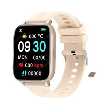 Imagem de Relógio Inteligente Feminino HD AMOLED Android IOS Monitor De Saúde De