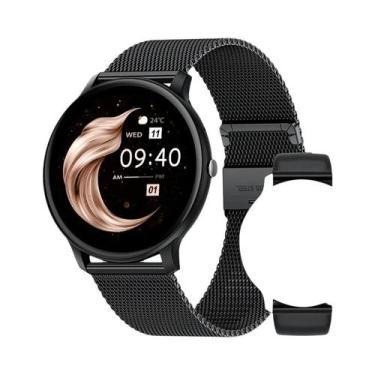 Imagem de Relógio Inteligente Bluetooth Para Mulheres E Homens, Monitor De Fitne