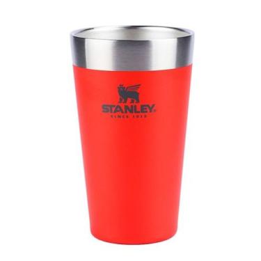 Imagem de Copo Termico Stanley Cerveja Sem Tampa 8098 Flame Red 473Ml, Flame Red
