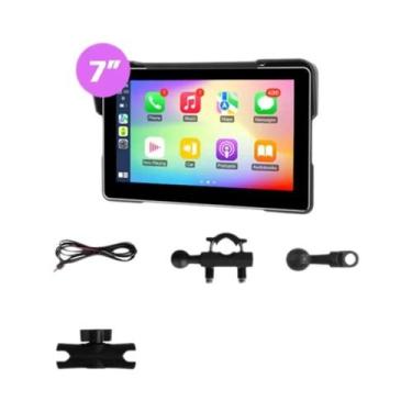 Imagem de Tela GPS À Prova d'Água Para Motocicleta De 5/7 Polegadas Dual BT5.0 W