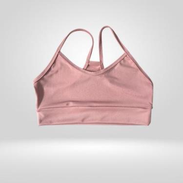 Imagem de Kit 3 Top Nadador Conforto Feminino Sem Bojo Fitness Sutiã Esportivo -