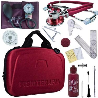 Imagem de Kit Fisioterapia Martelo Buck Goniometro Maleta Mais Vendido - Love Sa