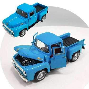 Imagem de Miniatura Carrinho Camionete Pickup F-100 Metal Colecionável - Genéric