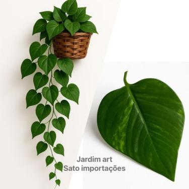 Imagem de Arranjo Pendente 3 Cordões Hera/Jiboia no Vaso Decor - oem
